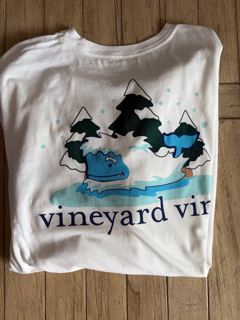 Vineyard Vines White long sleeve tee xl